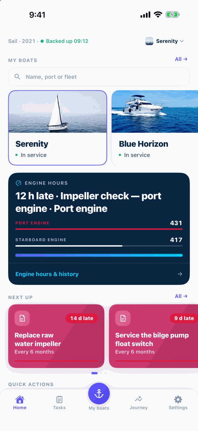 App screen S-01
